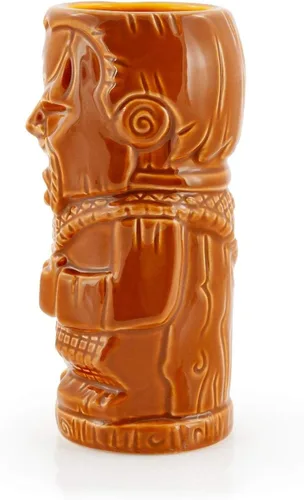Vista 3 de Star Trek: TOS Klingon - Taza Geeki Tiki de 16 onzas