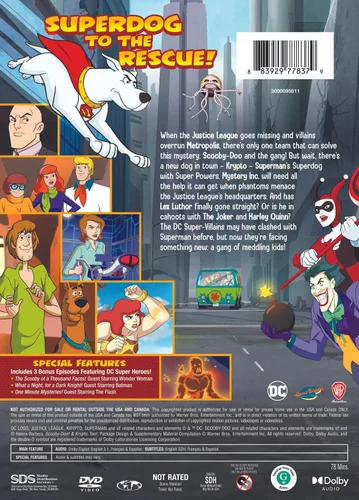 Vista 3 de Scooby-Doo! and Krypto, Too! (DVD)