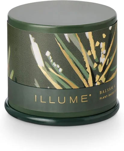 Vista 2 de Illume, Vela lata bálsamo cedro Demi Vanity 3 onzas