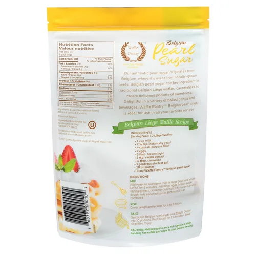 Vista 2 de Waffle Pantry® Azúcar perlado belga, 16 oz