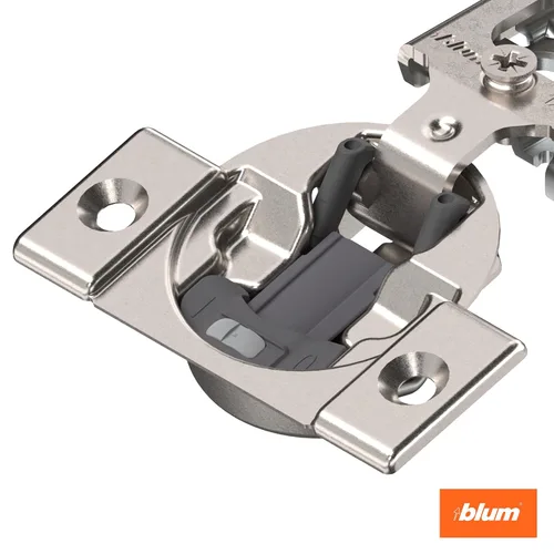 Vista 7 de Blum 38N355BE08s Bisagra compacta de cierre suave de 1/2 pulgada con revestimiento Blumotion, acabado en níquel