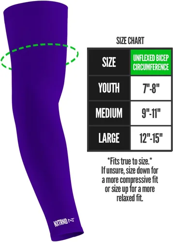 Vista 36 de Nxtrnd Air-TEK - Mangas de compresión para hombre, par de fútbol transpirable