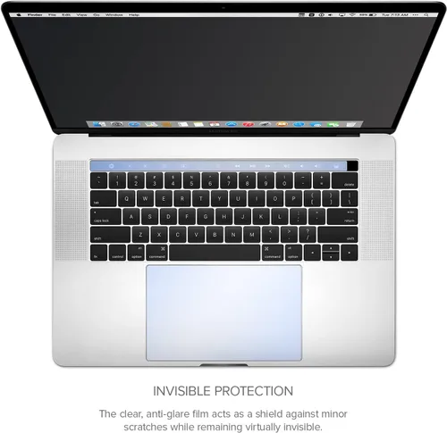 Vista 4 de UPPERCASE GhostCover Touch Premium Touch Bar y Trackpad Protector con acabado mate para MacBook Pro 2019 de 16 pulgadas (2019 MacBook Pro 16, A2141)