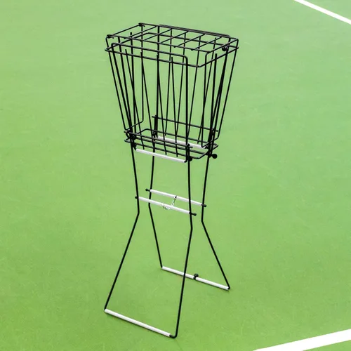 Vista 2 de Vermont Equipo de recogida de pelotas de tenis - Cortacésped, tubo de recogida, tolva de pelota y carros - Colección de pelotas de tenis sin