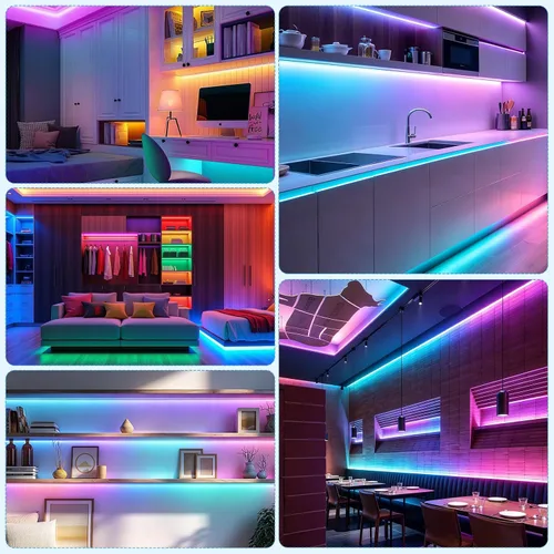 Vista 9 de RGBZONE Controlador inalámbrico RGB LED de 2.4GHz RF con control remoto