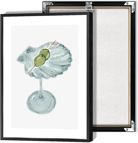 Vista 11 de Póster vintage de Martini con botas rojas de cereza a la moda, póster femenino de cóctel, arte de pared, arte feminista de preparación