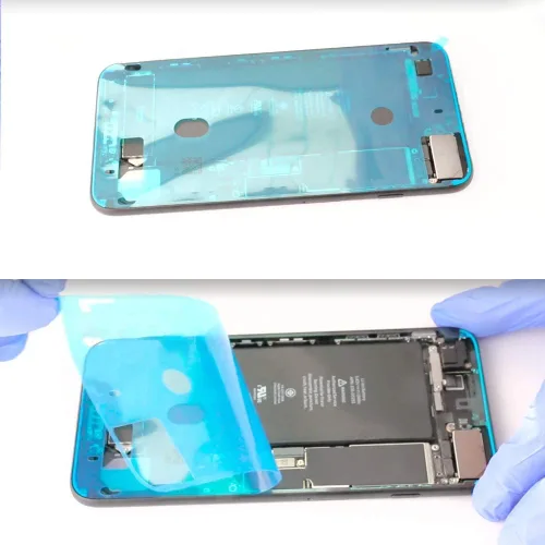 Vista 6 de Adhesivo impermeable para pantalla para iPhone 14, paquete de 2