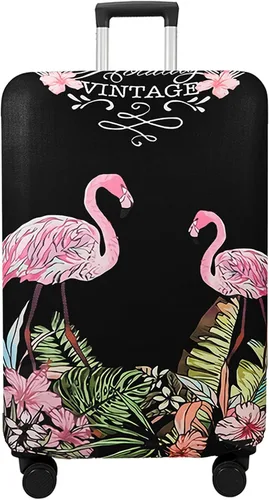 Vista 19 de WUJIAONIAO Funda para Equipaje de Viaje Funda para Maleta Equipaje Protector 18-32 Pulgadas, Moda