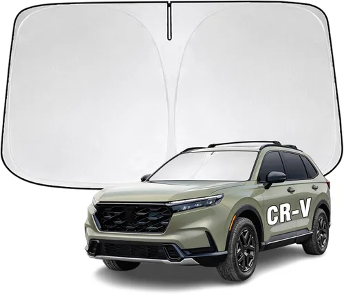 Vista 7 de Parasol para parabrisas Acura MDX 2001-2013, protector de parabrisas 300T, bloquea los rayos UV, ajuste personalizado, MDX para parabrisas