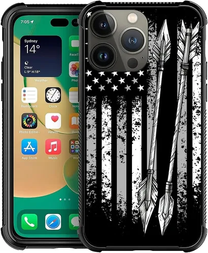 Vista 46 de Funda compatible con iPhone 13 Mini, diseño de elefantes africanos, a prueba de golpes, antiarañazos, carcasa trasera de policarbonato duro