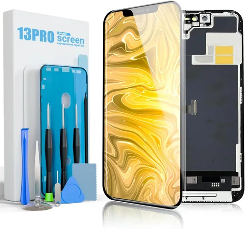 Vista 24 de Reemplazo de pantalla LCD de 5.4 pulgadas para iPhone 12, montaje digitalizador táctil 3D con herramientas de reparación, protector de pantalla