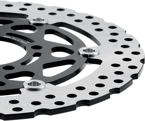Vista 2 de Rotores de disco de freno delantero de acero 420 de 11.811 in para Kawasaki ZX-6RR ZX600 2005-2012 ZX-6R ZX636 2005-2006 ZX10R 2004-2007 Z750