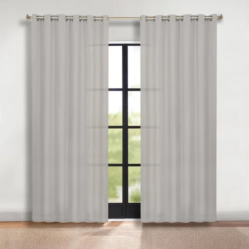 Vista 17 de Superior Cortinas Opacas, Oscurecimiento de Habitación, Dormitorio, Cortinas, Cocina, Acentos de Ventana de Sala de Estar, Bloqueo Solar, Térmico