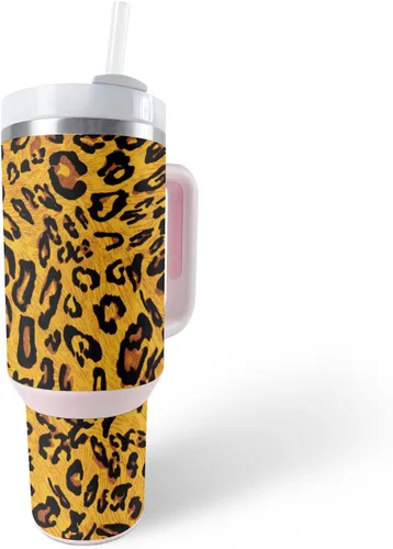 Vista 4 de MightySkins Skin - Vaso de vinilo compatible con Stanley The Quencher H2.0 FlowState de 40 onzas, color verde CBD, protectora, duradera y única