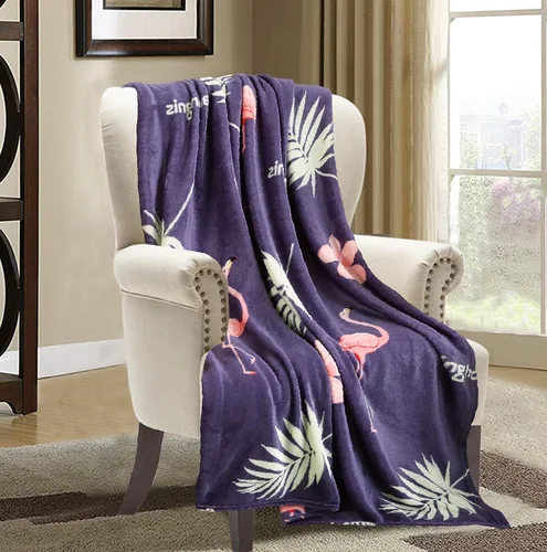 Vista 10 de Elegant Comfort - Manta de vellón muy suave y aterciopelada, con estampado navideño, a cuadros escoceses, de 50 x 60 pulgadas (búfalo negro)