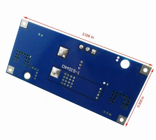 Vista 7 de 3PCS DC-DC Buck Convertidor XL4015 Módulo reductor Max 5A 75W Ajustable 4-38V a 1.25-36V Fuente de alimentación Módulo regulador de voltaje de alta