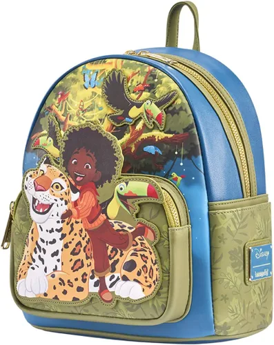 Vista 2 de Loungefly Disney Encanto - Antonio and Parce The Jaguar Backback exclusivo de Tienda multicolor