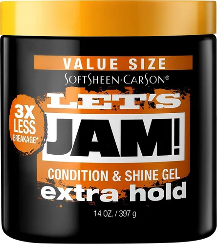 Vista 7 de Softsheen Carson Let's Jam Extra Hold Gel brillante y acondicionador, 14 onzas (paquete de 6)