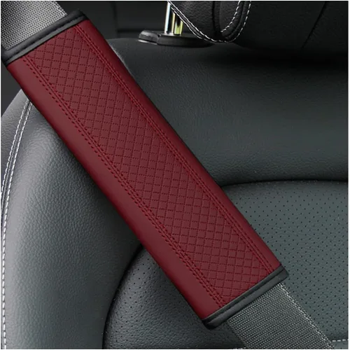 Vista 20 de Osilly 2 piezas de fundas para cinturón de seguridad de coche, protección de hombro de fibra de carbono, cojín suave para cinturón de seguridad