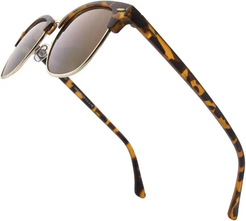 Vista 7 de VITENZI Gafas de sol bifocales para hombres y mujeres, lentes de lectura semi sin montura tintadas con lectores - Tivoli