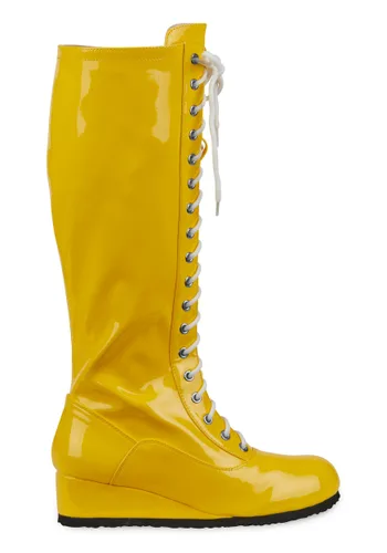 Vista 2 de Botas de Lucha Amarillas para Hombre Multicolor