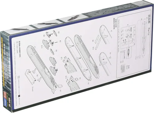 Vista 2 de Hobby Boss Kit de construcción de modelo de barco submarino clase tifón ruso