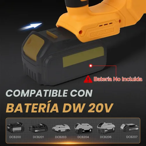 Vista 6 de Sierra de calar para batería Dewalt de 20 V, rompecabezas inalámbrico con 7 velocidades variables hasta 3200 RPM, luz LED, cortes biselados de 45°