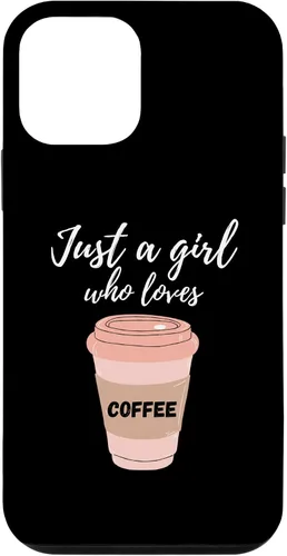 Vista 16 de Just A Girl Who Loves Coffee Funny Java Lover Design Cute Case for iPhone 16