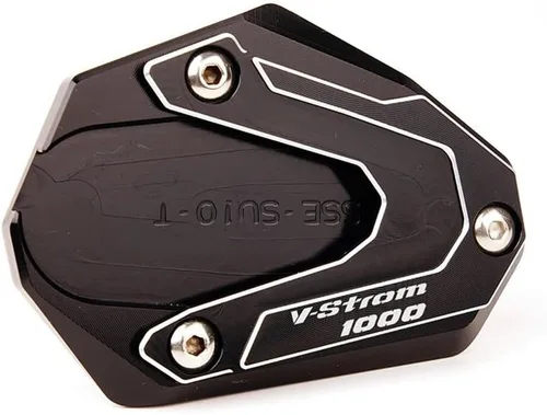 Vista 19 de Motorcycle Side Stand pad for Suzuki V-Strom 650/XT 1000 DL1000 VSTROM 650 DL650 1050 Motorcycle Kickstand Foot Side Stand Extension Pad Support
