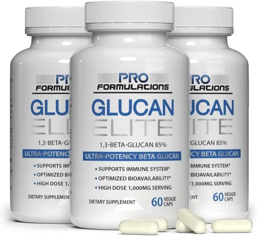 Vista 5 de Glucan Elite – 85% Beta 1,3D Glucano 500mg – 60 vcaps – Beta Glucano de ultra potencia – Máxima biodisponibilidad con BGF-Inmune – Apoyo al sistema