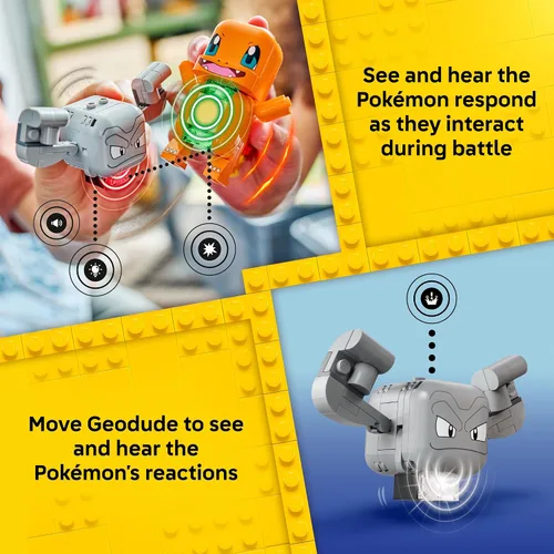Vista 6 de LEGO Pokémon SMART Play: Charmander and Geodude's Cavern Clash 72157