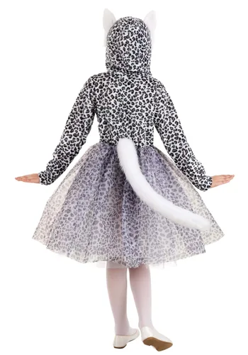 Vista 2 de Disfraz de Tutú de Leopardo de las Nieves para Niños Multicolor