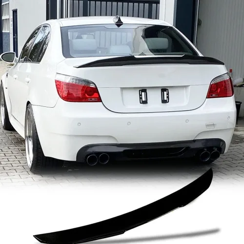 Vista 9 de Real Carbon Fiber Spoiler for BMW E60 5-Series Sedan & E60 M5 2004-2010