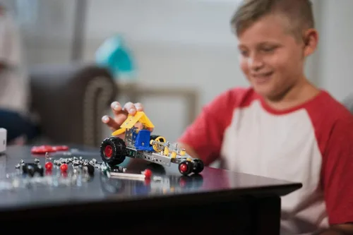 Vista 9 de Juego de erectores STEM Kit educativo Juego de construcción para niños y niñas Juego de erector de metal Kit de construcción para niños de 8 a