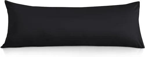 Vista 20 de Beddingstar - Funda de almohada con cierre de cremallera, 1 funda de almohada corporal de 500 hilos, 100 % algodón egipcio puro