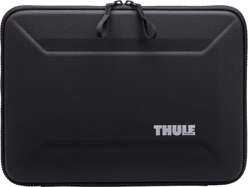 Vista 2 de Thule Gauntlet Sleeve - Se ajusta a MacBook de 14" - Protección exterior rígida - Interior acolchado previene arañazos y daños Negro