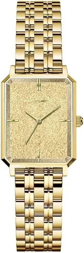 Vista 11 de Roberto Marino RM1982 Reloj de Lujo para Mujer Rectangular en Oro – Movimiento de Cuarzo Japonés, Diseño Vintage de Acero Inoxidable, Esfera RM1931