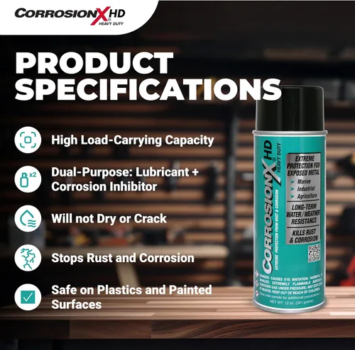Vista 5 de CorrosionX Corrosion Technologies 96004 Heavy Duty 1 Galón