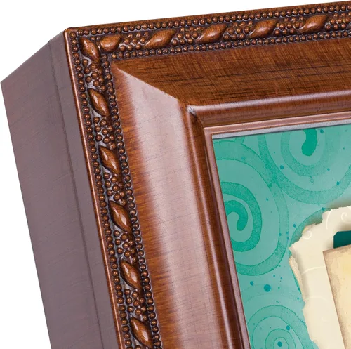 Vista 3 de Enfermera oración del grano de madera caja de músicareproduce Ave Maria