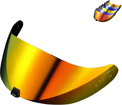 Vista 5 de Protector de visera de casco de motocicleta de repuesto para visera R420, resistente al desgaste, resistente al viento, protección solar, accesorios
