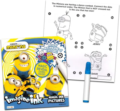 Vista 2 de Bulk Mess Free Toddler Imagine Inks Set - 6 libros surtidos de actividades para colorear sin ensuciar Bluey, Cocomelon, Thomas the Train, LOL