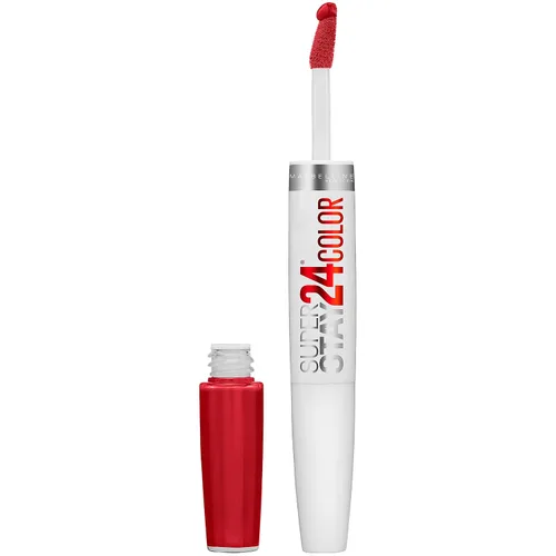 Vista 12 de Maybelline New York Superstay 24, color de labios en 2 pasos, naranja sin parar 210 NARANJA SIN PARAR