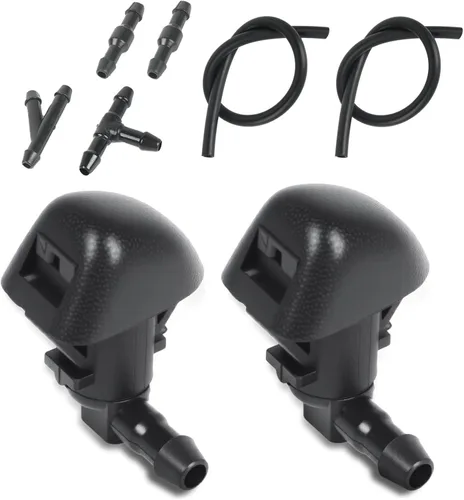 Vista 21 de OTUAYAUTO Kit de boquillas de lavador de parabrisas delantero para Ford F150 2004-2013 - Reemplaza OEM # 3W7Z-17603-AA, 3W7Z17603AA, boquilla