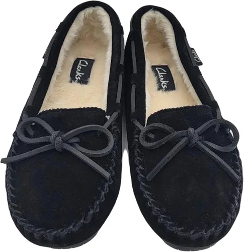 Vista 5 de Clarks Mocasines de gamuza para mujer para interiores y exteriores