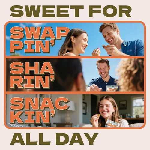 Vista 8 de Snackathon Mezcla Surtida de Taffy de Agua Salada – Edición Roller Chewster, Variedad de Carnaval de 10 Sabores, Dulces Gourmet Suaves y Masticables