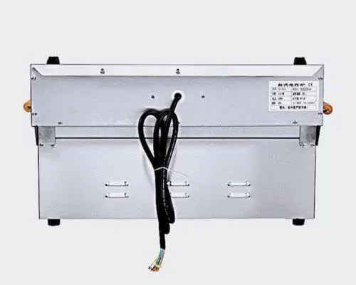 Vista 3 de Freidora eléctrica comercial solo tanque 20L con temporizador 220V