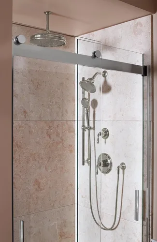 Vista 2 de KOHLER K-10286-SN Forte - Ducha de mano multifunción, níquel pulido vibrante