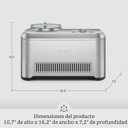 Vista 7 de Fábrica de helados Breville bci600XL Smart Scoop Ice
