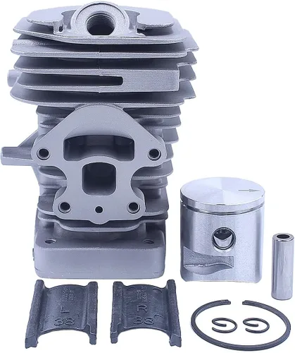 Vista 3 de Kit de pistón de cilindro de 1.535 in para Husqvarna 240 235 236 motosierra repuesto pieza de herramienta de repuesto Motosierra Gasolina