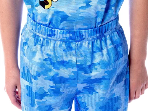 Vista 3 de DC Comics - Conjunto de pijama de 2 piezas de Superman de camuflaje digital para niño
